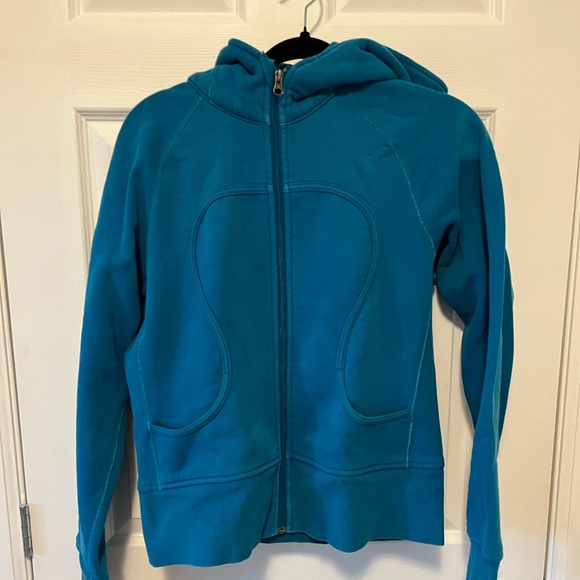🍋Vintage Lululemon Scuba Hoodie -no size dot but fits like a 6 - Picture 1 of 8